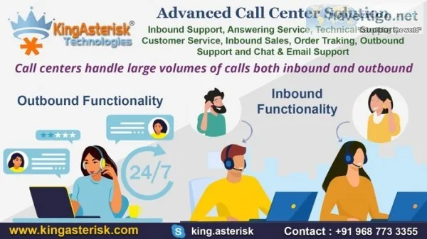 Advanced call center dialer solution by kingasterisk technologie