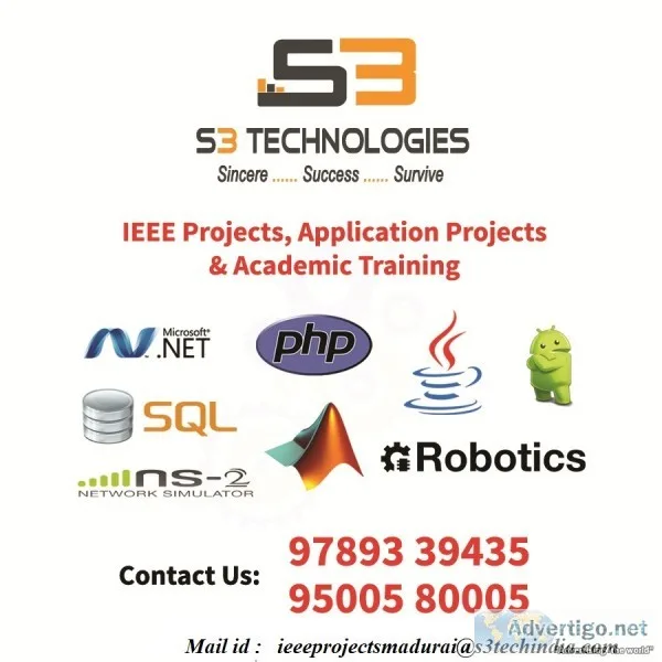 Academic projects in madurai