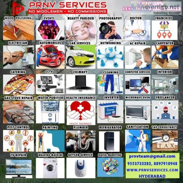 All household products repairs and services in hyderabad