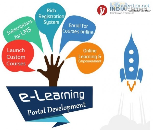 Elearning portal software development company in delhi