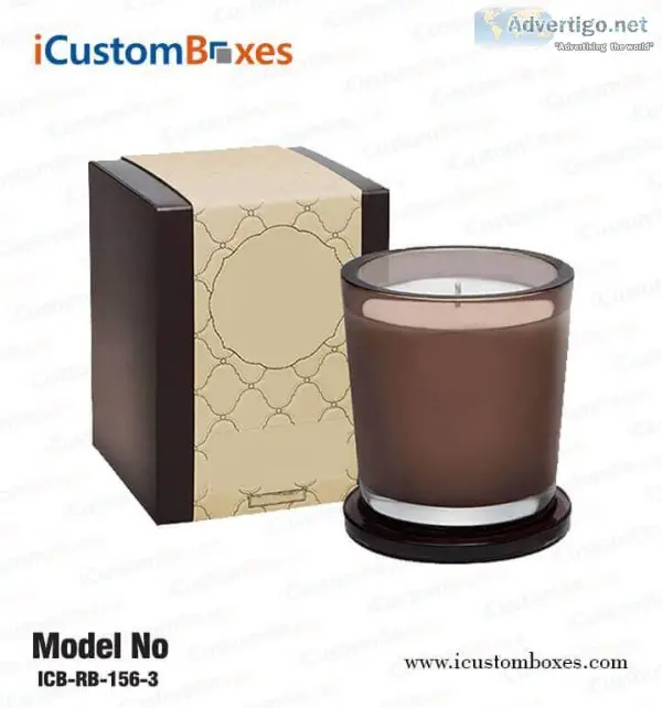 Get customized Candle Boxes Canada at IcustomBoxes
