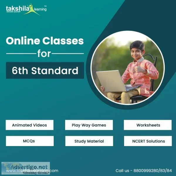 NCERT and CBSE Class 6 Online Classes - All Subjects Crash Cours