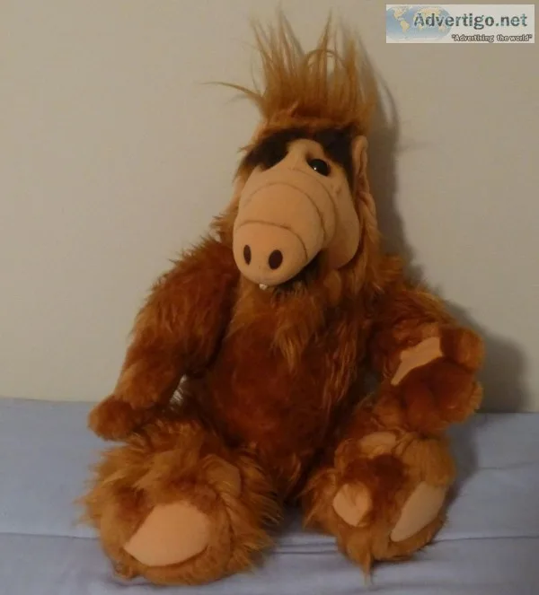 Vintage 1986 ALF Plush 18&rdquo Coleco Stuffed Alien Toy