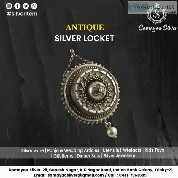 Best Antique silver collection in trichy