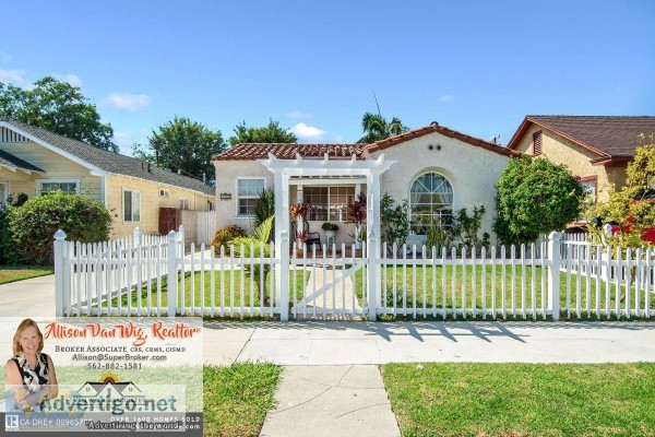 JUST LISTED Classic Spanish-Style Long Beach Home