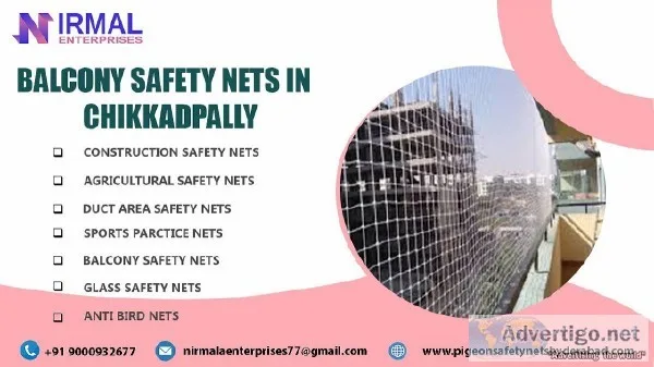Balcony Safety Nets in Chikkadpally