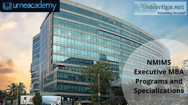NMIMS Executive MBA Programs and Specializations