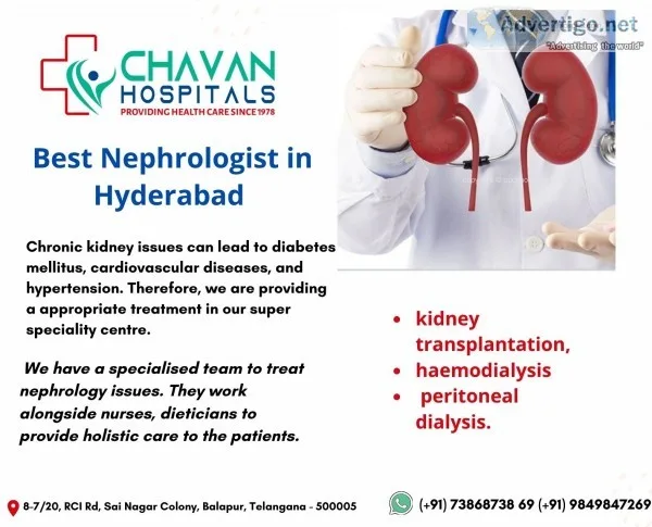 Best nephrologist in hyderabad