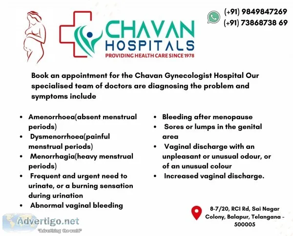 Gynecologist hospital in hyderabad