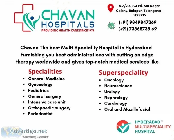 Multi speciality hospital in hyderabad