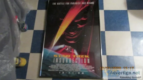 3 Star Trek Framed Posters