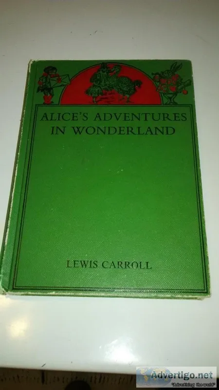 Vintage Alice s Adventures In Wonderland Lewis Carroll St. Marti