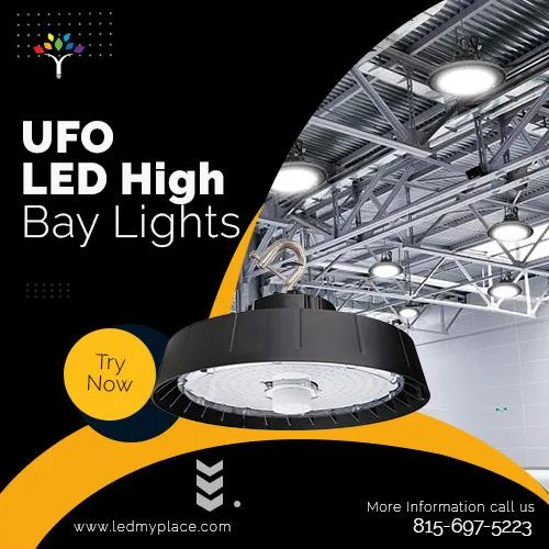 UFO LED High Bay Lights For Warehouse Lighting