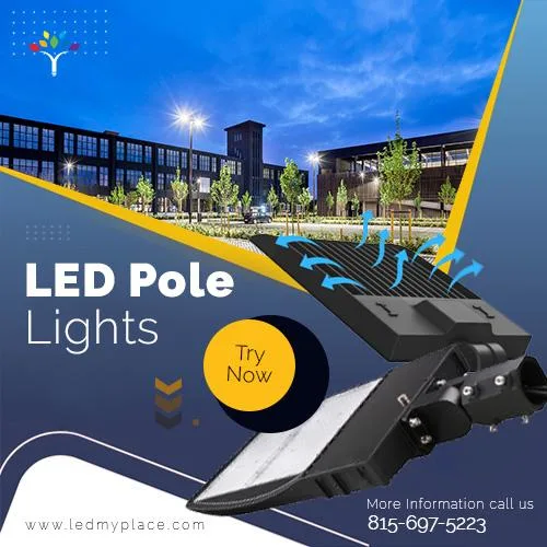 Purchase Now LED Pole Lights For Parking Lot Lights