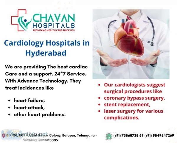 Cardiology hospitals in hyderabad