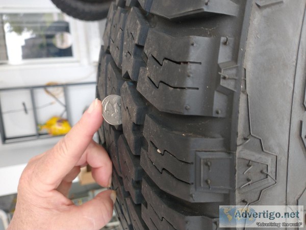 4 - 265R50 Terra Grappler II tires