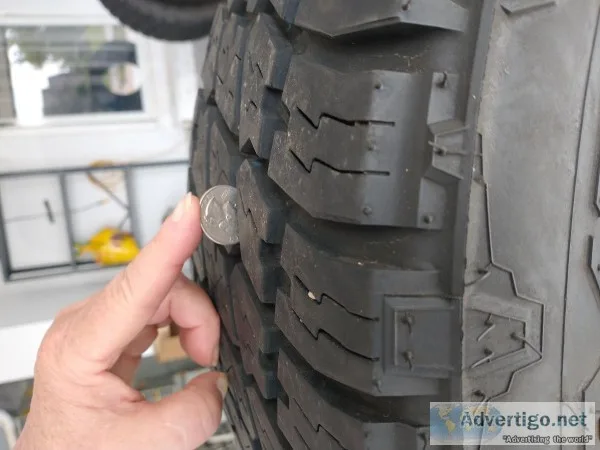 4 - 265R50 Terra Grappler II tires