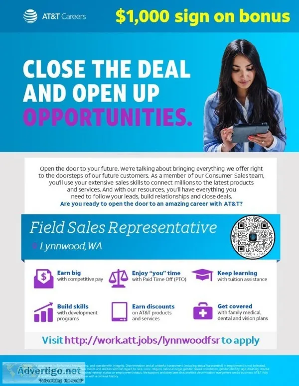Field Sales Representative - Lynnwood WA