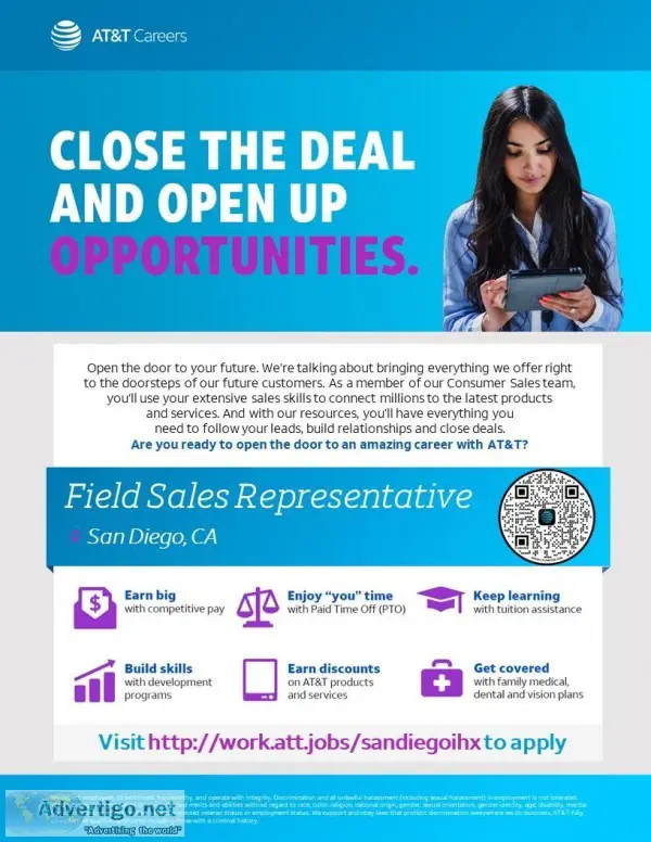 Field Sales Representative - San Diego CA
