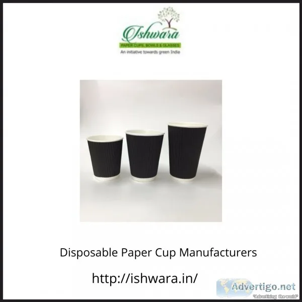 Disposable Paper Cup Manufacturers  Disposable Paper Products