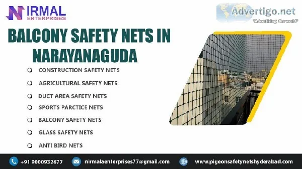 Balcony Safety Nets in Narayanaguda