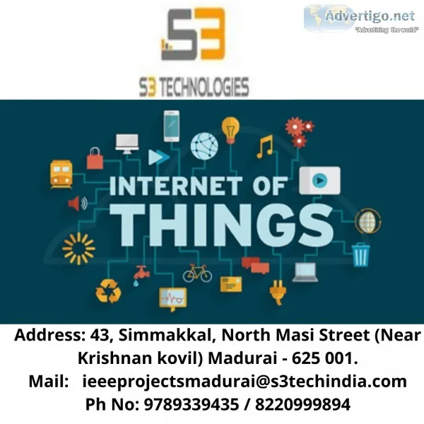 Iot projects in madurai