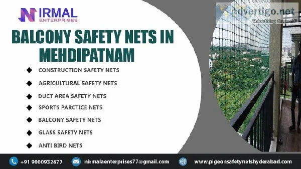 Balcony Safety Nets in Mehdipatnam