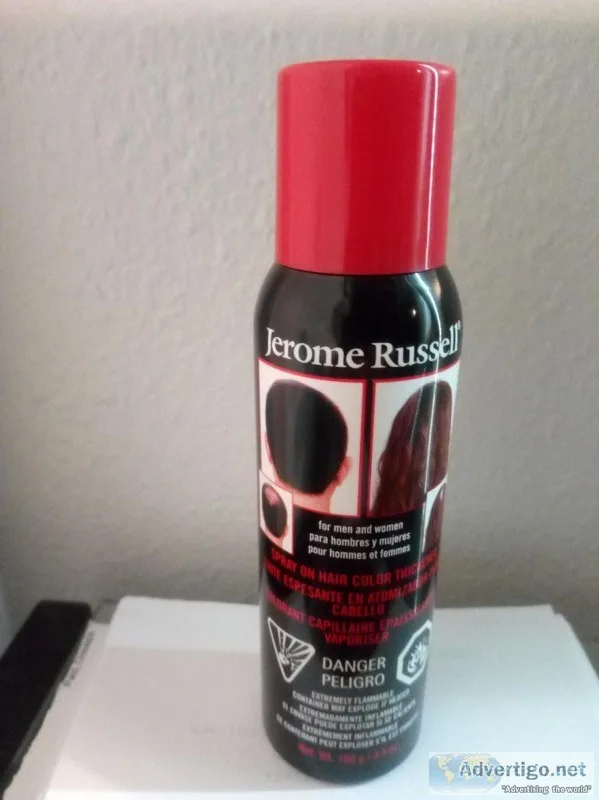 Jerome Russell Hair Color Thickener Spray Dark Brown 3.5 oz - 3 