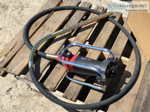 (2) UNUSED MUSTANG CV3500 CONCRETE VIBRATOR