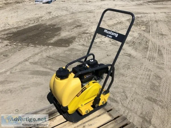 (2) UNUSED MUSTANG LF88 PLATE COMPACTOR