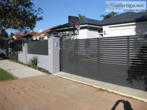 Install Vertical Slat Gates from Elite Gates in Perth