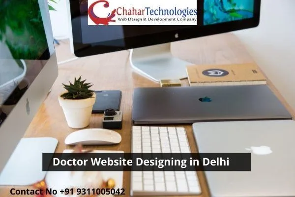 Attractive Doctor Website Designing in Delhi