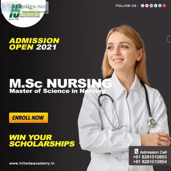 Study Msc Nursing In Bangalore.