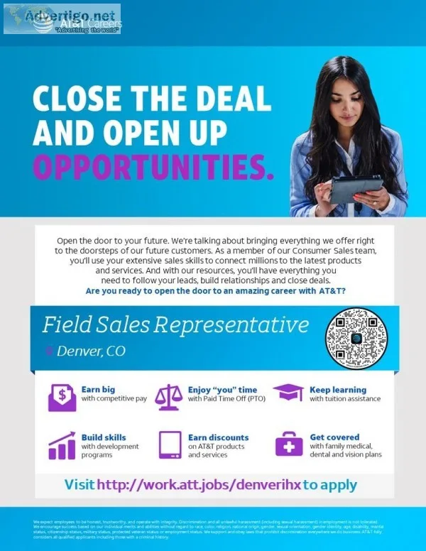 Field Sales Representative -  Denver CO