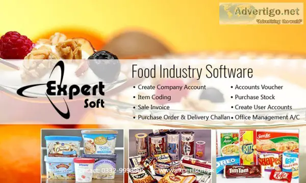 Food industry software | food manufacturing software - expert so