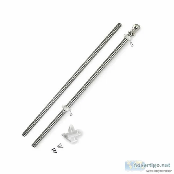 wall mounted flag pole kit