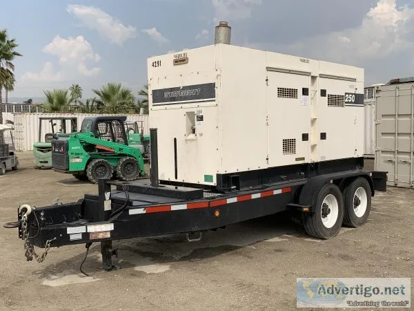 2009 MULTIQUIP WHISPERWATT DCA250SSI GENERATOR 133001215