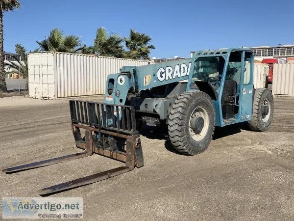 2006 GRADALL G6-42P ROUGH TERRAIN REACH FORKLIFT 97001215