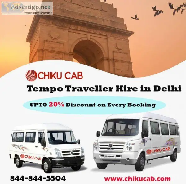 Tempo Travellers In Delhi  Chiku cab