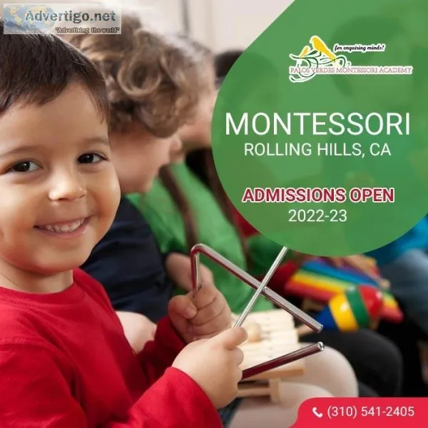 Montessori Rolling Hills CA &ndash Admissions Open 2022-23