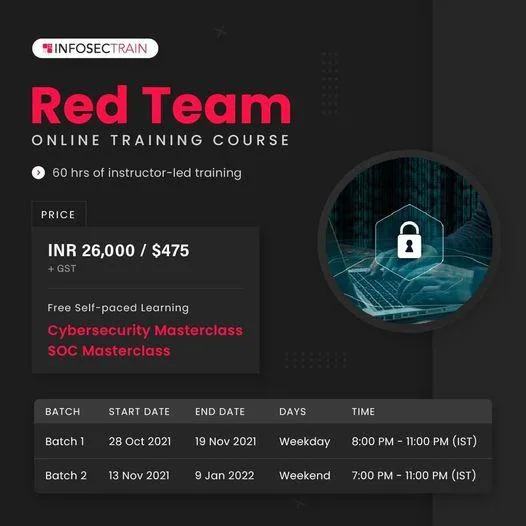 Best RedTeam Certification Training