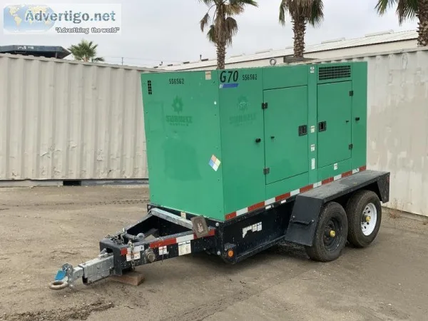 2013 DOOSAN G70WCU-3A-T4I GENERATOR 157704215