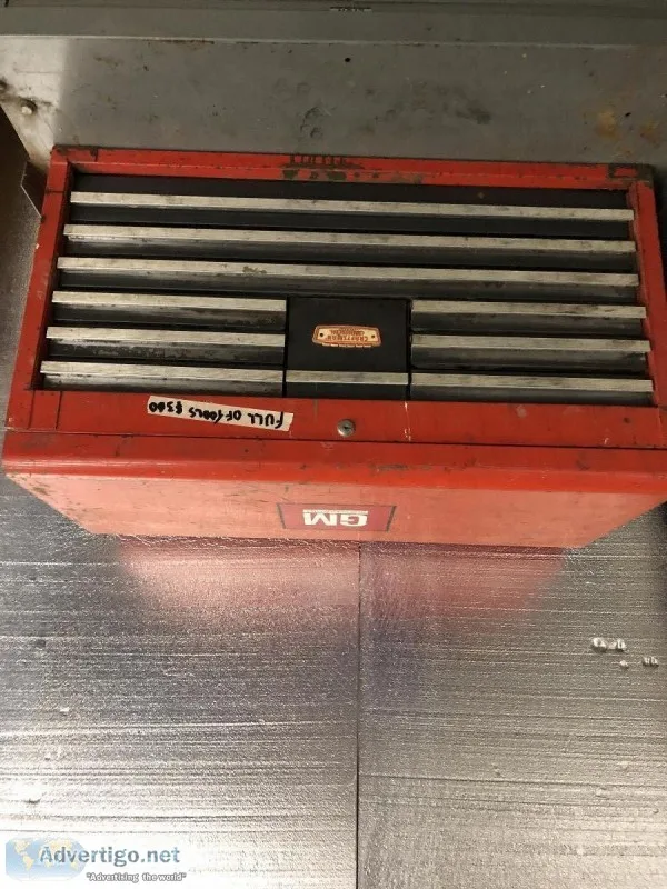 Craftsman commercial tool box