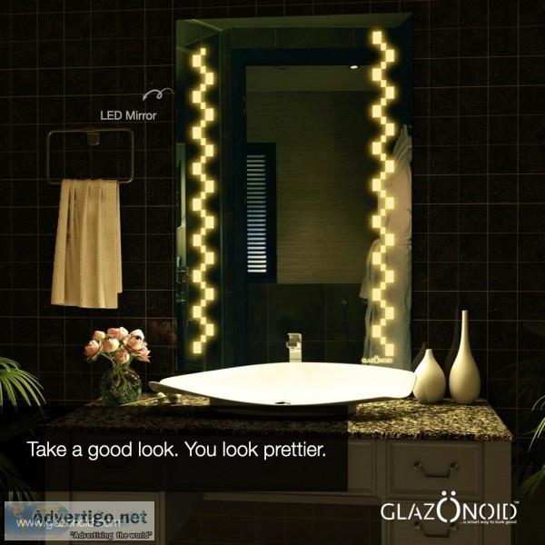 Unreal yet realistic mirror designs from glazonoid