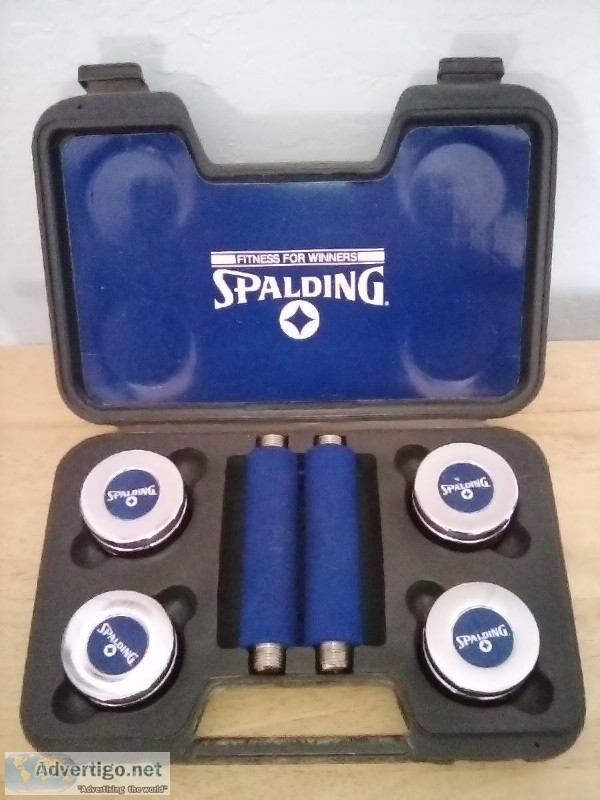 Spalding portable hand weights