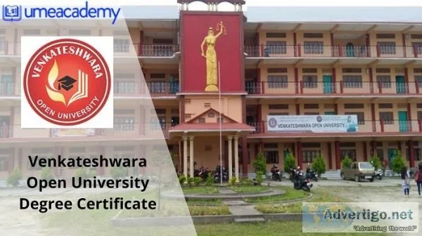 Venkateshwara Open University Degree Certificate