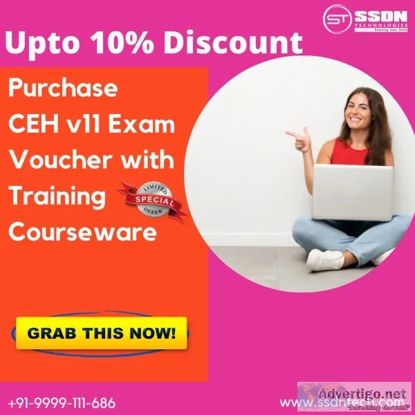 CEH v11 Exam Voucher with Training Courseware