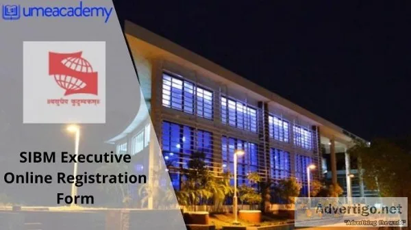 SIBM Executive Online Registration Form