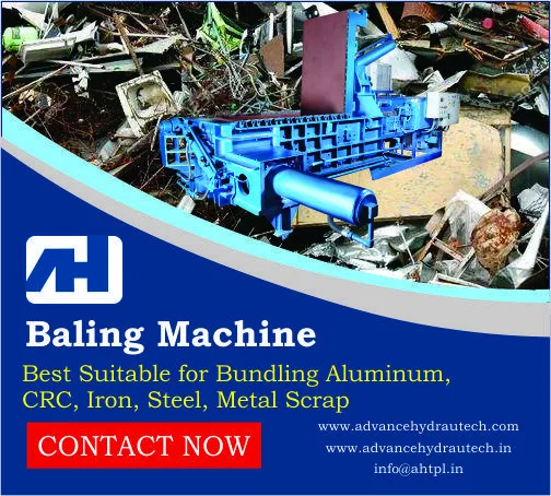 Baling Press Machine Manufacturer for Metal Scrap