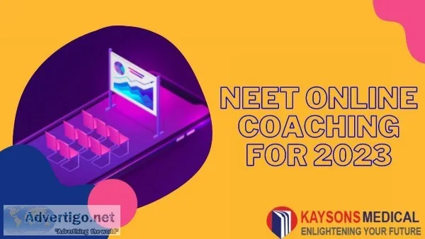 NEET online coaching for 2023